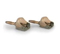 Matrix Interchangeable Weight Forward Design Pellet Feeder 18g Small with mini Inline Stem and Quick Change Feeder Bead