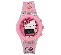 Matrix Kids Edition Spiderman/Frozen/Ben 10 / Hello Kitty/Marvel Avengers Kids Digital Watch with LED Disco Lights (Boys and Girls), Pink - Kitty, Free Size, strap