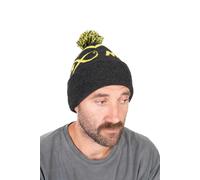 Matrix Lime Grey Bobble Hat
