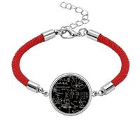 Matrix Mathematical Formulas Science Calculus Lucky Red String Bracelet Rope Bracelet Handmade