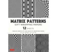 Matrix Patterns Gift Wrapping Papers - 12 sheets : 18 x 24 inch (45 x 61 cm) Wrapping Paper