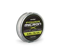 Matrix Power Micron X 0.20mm - 7.5lb 100m accurate dia. Low Viz Hooklength and Pole Rig Fishing Line