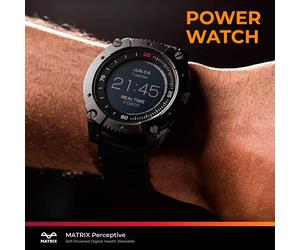 Matrix PowerWatch Series 2 Premium Edition Self Charging Body Heat Powered Watch