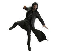 Matrix Resurrection Neo Keanu Reeves Toy Fair Exclusive Hot Toys Sideshow MMS657