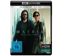MATRIX RESURRECTIONS - KEANU REEVES,CARRIE-ANNE MOSS,+ 2 ULTRA HD BLU-RAY NEW
