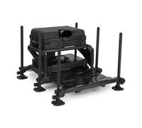 Matrix S25 Pro Seatbox Black Edition / Pole Fishing Seat Box