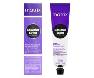 Matrix SoColor Pre-Bonded Extra Coverage Permanent Color extra coverage permanent color for gray hair 90 ml, 504N Extra Coverage Dark Brown Neutral