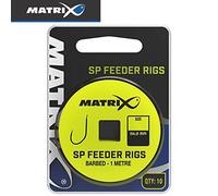 Matrix SP Feeder Rigs Barbed 1m Size 10 Qty 10 (grr039)