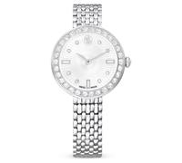 Matrix tennis 7-link watch, Swiss Made, Metal bracelet, Silver Tone, Stainless steel