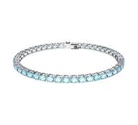 Matrix Tennis Bracelet - female - Swarovski - Bracelets - Blue - ONE SIZE - Accessories ONE SIZE