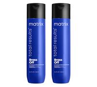Matrix Total Results Brass Off Blue Shampoo for Lightened Brunette Hair 300ml Double