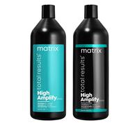 Matrix Total Results High Amplify Shampoo 1000Ml & Conditioner 1000Ml Duo In Clear Clear