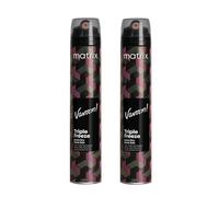 Matrix VaVoom Triple Freeze Extra Dry High Hold Hairspray, with an Ultra-Dry Mist for Long Lasting Lift, 300ml Double