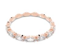 Matrix Vittore ring, Marquise cut, White, 18K rose gold finish