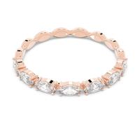Matrix Vittore ring, Marquise cut, White, 18K rose gold finish