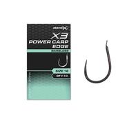 Matrix X3 Power Carp Edge Barbless Hooks - 10