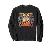 Matryoshka Babushka Nesting Doll Stacking Russian Dolls Sweatshirt