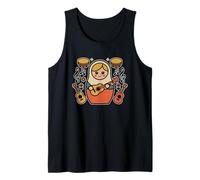 Matryoshka Babushka Nesting Doll Stacking Russian Dolls Tank Top