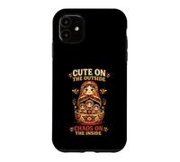 Matryoshka Babushka Nesting Dolls Cute Outside Chaos Inside Case for iPhone 11