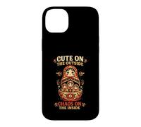 Matryoshka Babushka Nesting Dolls Cute Outside Chaos Inside Case for iPhone 14 Plus