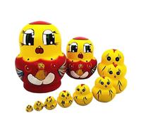 Matryoshkas For Adults,Traditional Hand Painted - Handmade Russian Doll - For Use in Entrance, Bedroom, Children's Room or as Centerpiece on the Party Table
