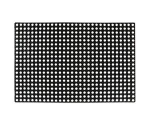 Mats Doormat Anti Slip Bath Mat Entrance Doormat Floor Carpet Rubber vidaXL