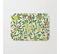 Mats William Morris Exotic Fruit, Lemons And Pomegranates, Entrance Rug Hardwearing Welcome Door Mat Multipurpose Entrance Doormat For Hall Hallway Door Entryway 40X60Cm