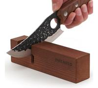 Matsato Knife Sharpener - Professional Manual Sharpener for Kitchen Knives