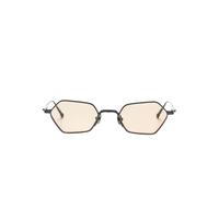 Matsuda geometric-frame optical glasses - Black One Size