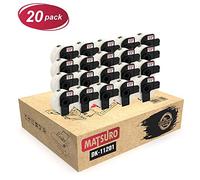 Matsuro Original | Compatible Address Label Rolls Replacement for Brother P-Touch DK-11201 DK11201 (29 mm x 90 mm | 400 Labels per Roll | 20 Pack)