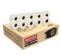 Matsuro Original | Compatible Address Label Rolls Replacement for DYMO 99012 S0722400 (36 mm x 89 mm | 260 Labels per Roll | 10 Pack)