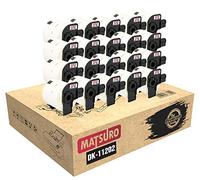 Matsuro Original | Compatible Shipping Label Rolls Replacement for Brother P-Touch DK-11202 DK11202 (62 mm x 100 mm | 300 Labels per Roll | 20 Pack)