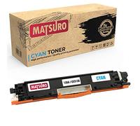 Matsuro Original | Compatible Toner cartridge Replacement for HP 126A CE310A CE311A CE312A CE313A (1 CYAN)