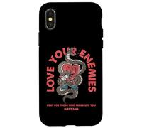 Matt 5:44 Inspirational Psalms Christianity Case for iPhone X/XS