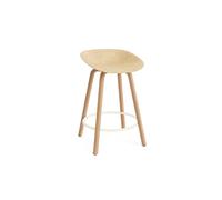 Matt Bar Stool 65 cm Beech/ Cream/Hemp