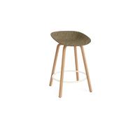 Matt Bar Stool 65 cm Beech/ Cream/Seaweed