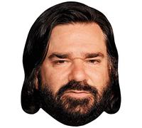 Matt Berry (Beard) Celebrity Mask, Flat Card Face, Fancy Dress Mask