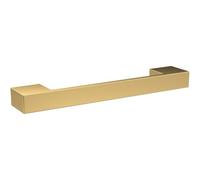 Matt Black 150mm D Shaped Furniture Handle With 128mm Hole Centres H188