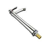 Matt Black d Kitchen Faucet, Single Cold Zinc Alloy Basin Tap, Tall Deck Mount a Sink Mixer for Kitchen, Bar, Farm - Ideal for Cold Water USA