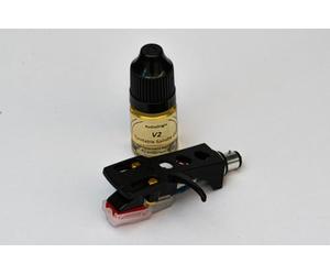 Matt Black Headshell, Cartridge, Stylus and V2 Lubrication Bundle fits Lenco L-450, L-80 USB, L-3807, L-3808, L-3809, L-92WA, L-400, L-55S, L-401BK, L-236, L-82, L-78SE, L-3809BK, L-435