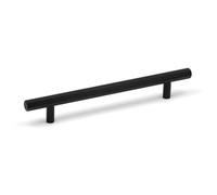 Matt Black Hexagon T-Bar Pull Cabinet Bar Handle 160mm Replacement Upcycle