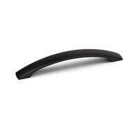 Matt Black Kitchen Cupboard Bar Handle 160mm Curved Arched Bridge Bow Pull for Cabinets Doors Drawers Wardrobes Modern Furniture Replacement Upcycle DIY