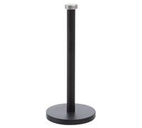 Interiors By PH Metal Kitchen Roll Holder - Matte Black, Black