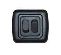 Matt Black Single Surround - Support Frame - Double Light Switch