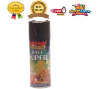 Plasti-kote 3101 400ml Super Spray Paint - Matt Black