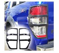 Matt Black Tail Light Covers for Ford Ranger 2012-2022 ABS Guard Trim