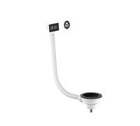 Matt Black Universal Kitchen Sink Waste 90mm