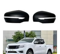 Matt Black Wing Mirror Covers for Nissan Navara N300 2015+ Models, ABS Plastic Exterior Mirror Replacement Covers, Easy Installation