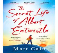 Matt Cain Secret Life of Albert Entwistle Paperback Book Matt Cain Multicolor