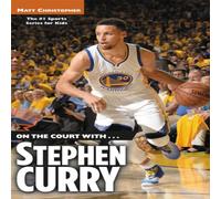 Matt Christopher On the Court with... Stephen Curry Paperback Book in White Matt Christopher White